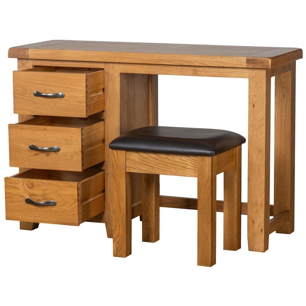 Windermere Oak Dressing Table & Stool