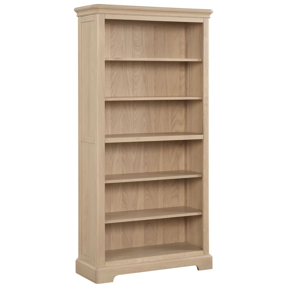 Heidi Oak Bookcase 6ft