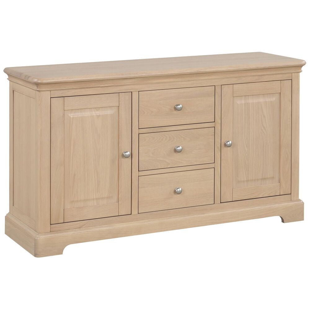 Heidi Oak Sideboard 2 Door 3 Drawers