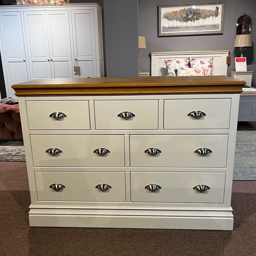 Clearance: Amelia 3 over 4 Chest of Drawers