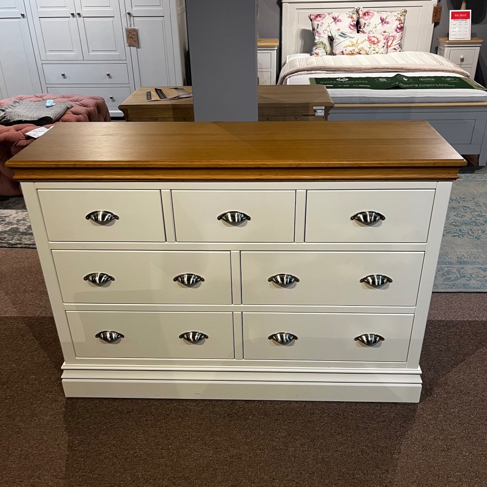 Clearance: Amelia 3 over 4 Chest of Drawers
