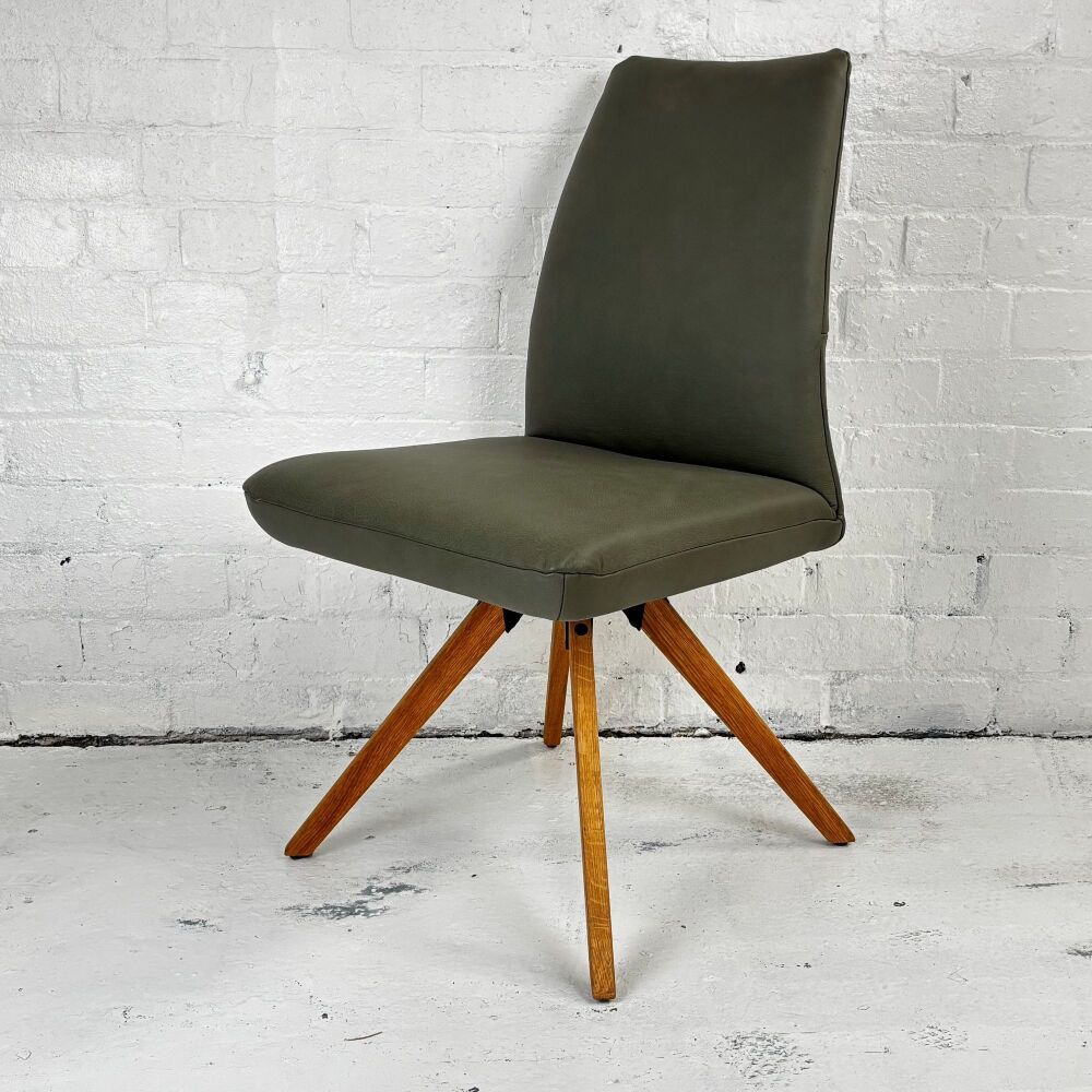 Marco High Back Leather Dining Chair