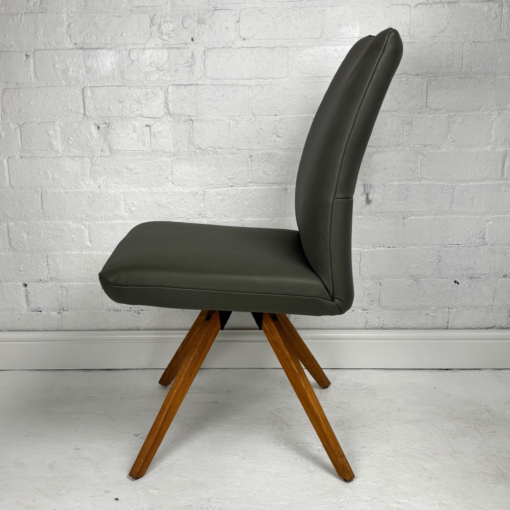 Marco High Back Leather Dining Chair