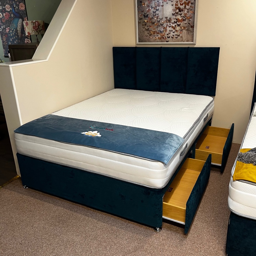 Clearance: King Size Divan & Headboard