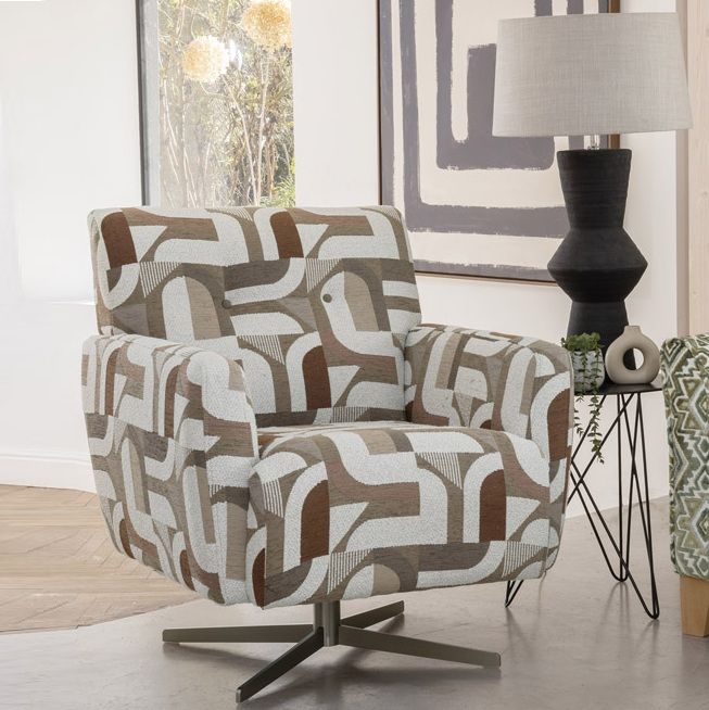 Memphis by Alstons Swivel Chair