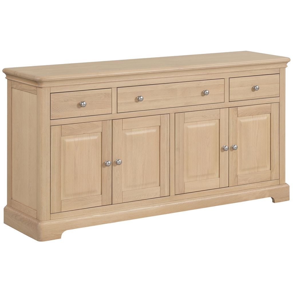 Heidi Oak Sideboard 4 door 3 Drawer