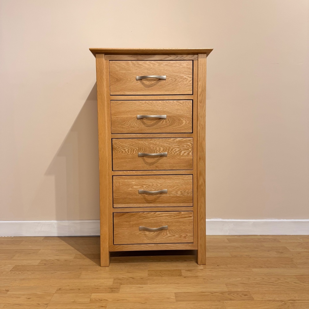 Clearance: Katharine Tall Chest 5 Drawer