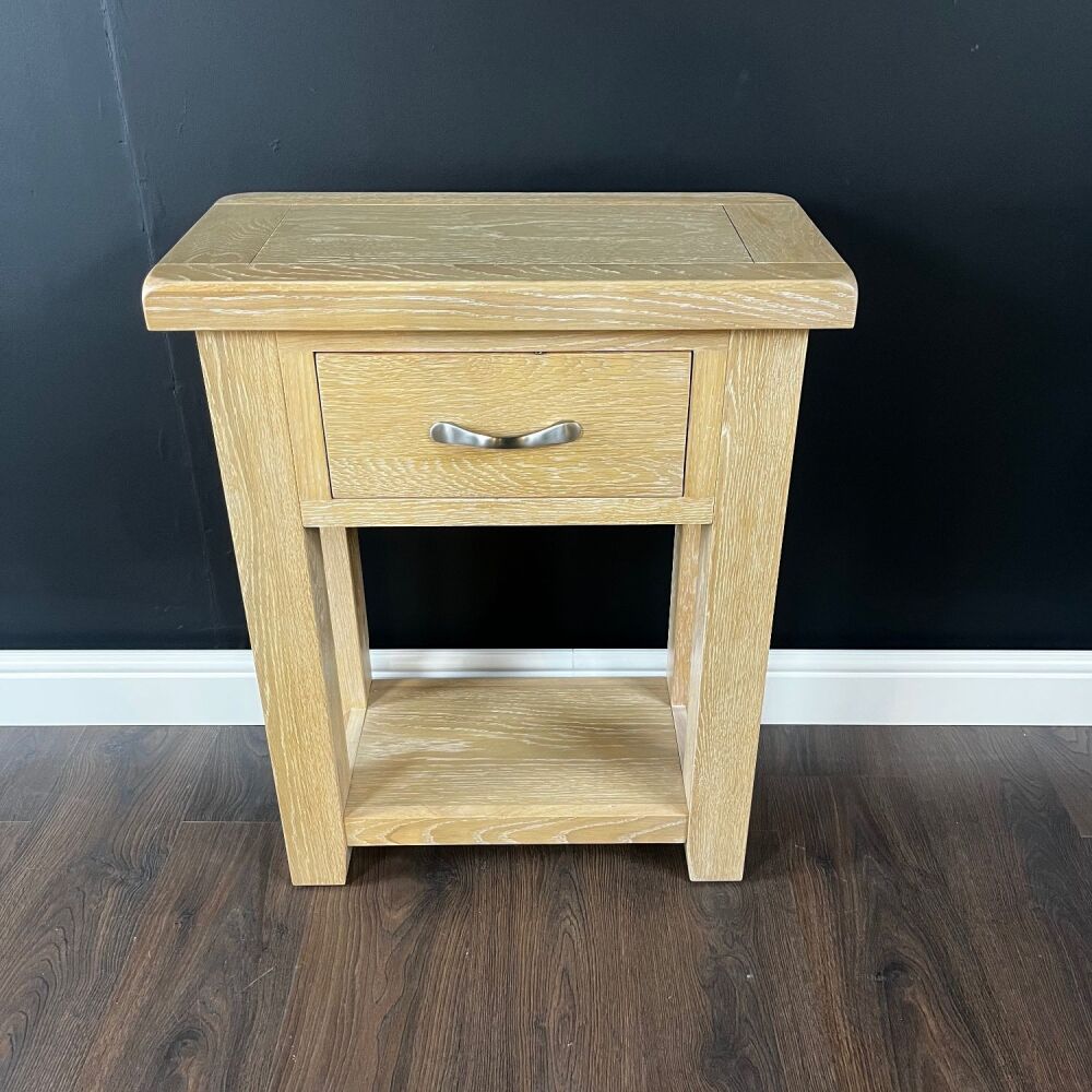 Clearance: Winchester Oak 1 Drawer Console Table