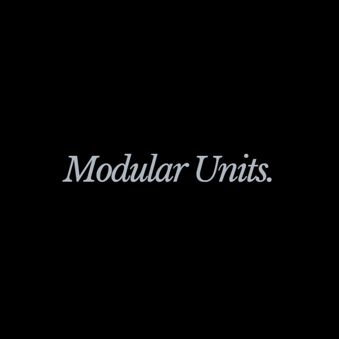 Modular Units