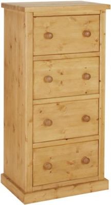 Tuscany Chest Wellington 4 Drawer Jumper Wax Finish