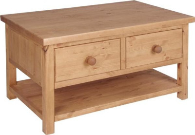 Tuscany Table Coffee Wax Finish