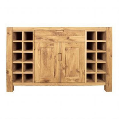 Driftwood Wine Rack 2 Door