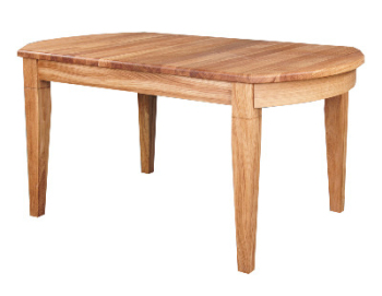 Como Dining Extending D-End Table Small