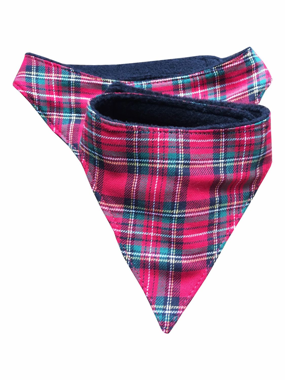 Red Tartan Dog Bandana