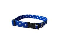 Royal Blue Spot Dog Collar