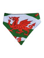 Welsh Flag Dog Bandana