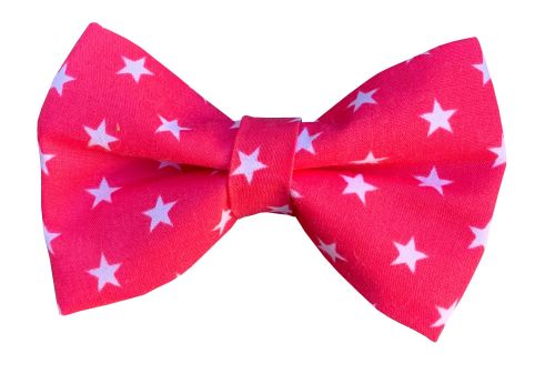 Raspberry Stars Bow Tie