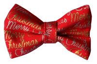 Merry Christmas Bow Tie