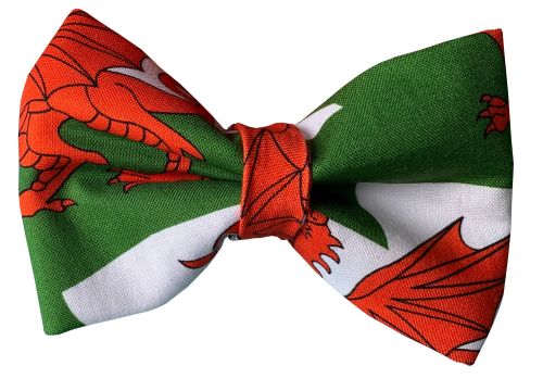 Welsh Flag Bow Tie