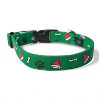 Santa Paws Dog Collar