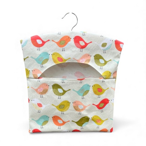 Scandi Birds Peg Bag