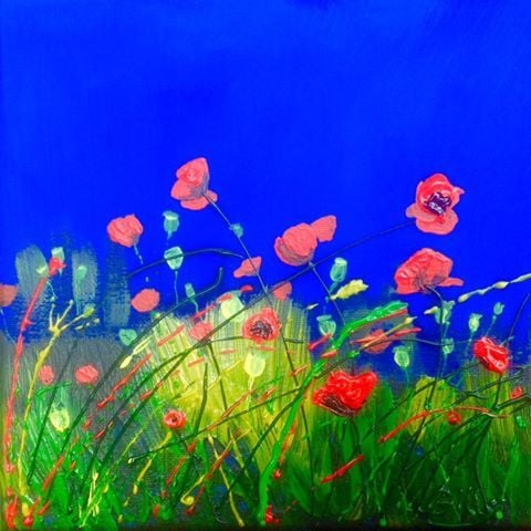 Poppies - SOLD