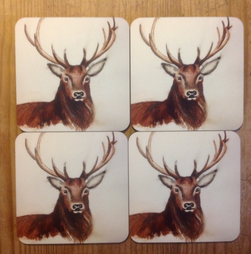 Stag Coasters