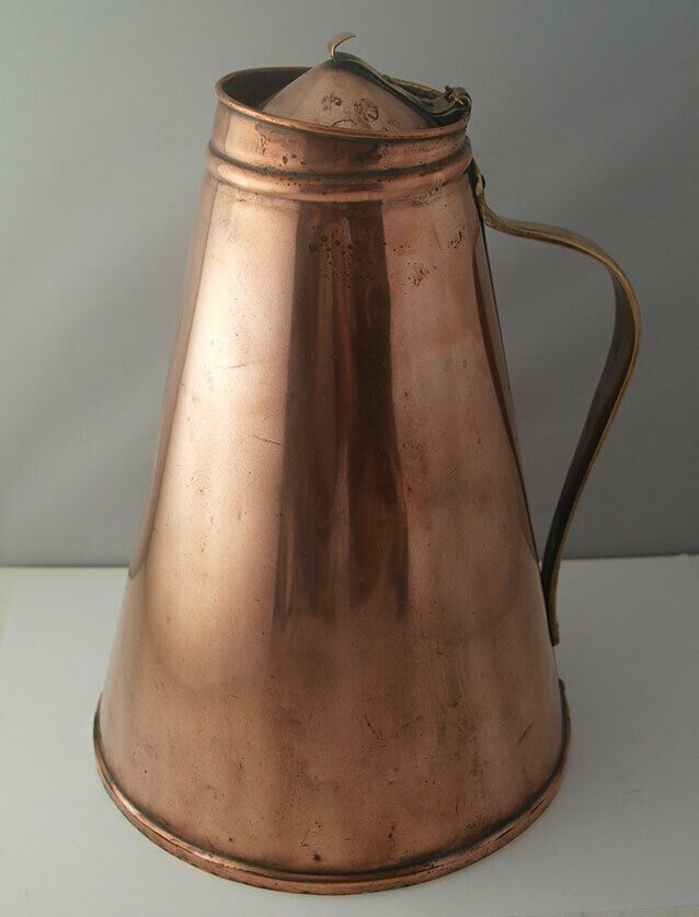 WAS Benson Arts & Crafts Copper Water Jug C.1900