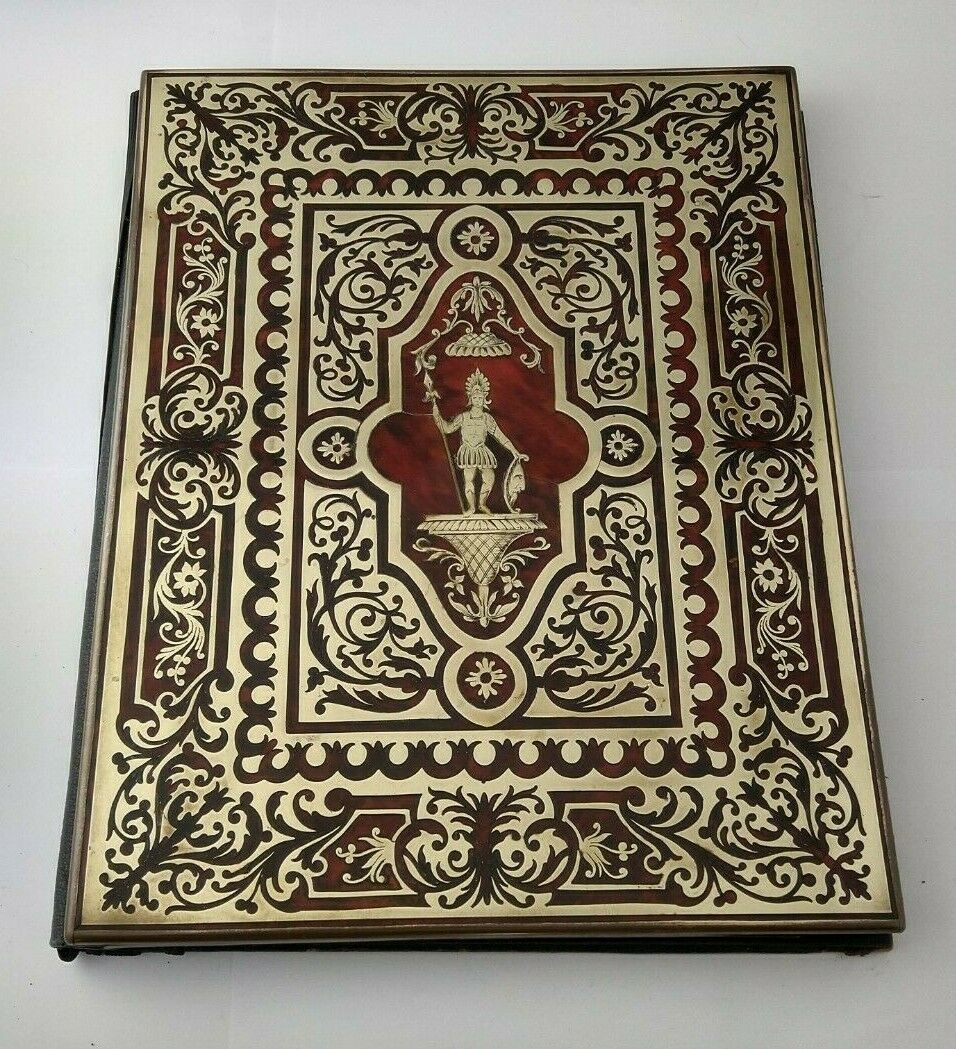 French19th C.  Empire Style Boulle Work Folder Or Folio