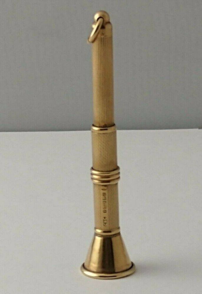 9ct Gold Cigar Piercer - Birmingham 1952