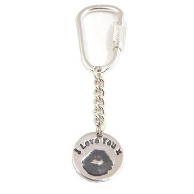 Kiss Print Keyring From