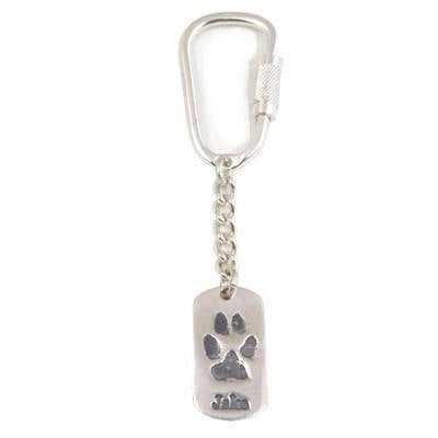 Paw & Pet Print Keyring From