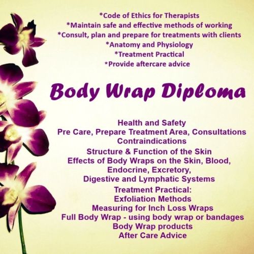 Accredited Body Wrap Course Stockport