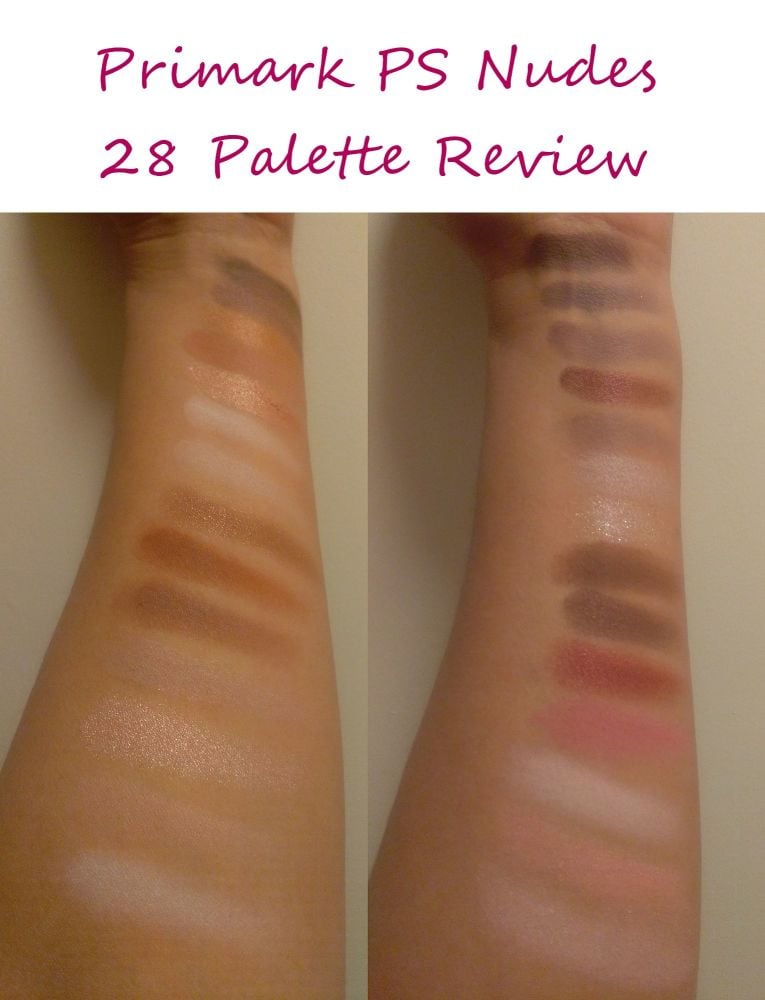 Primark 28 Nudes Palette Review