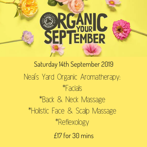 Organic September Saturday Offer