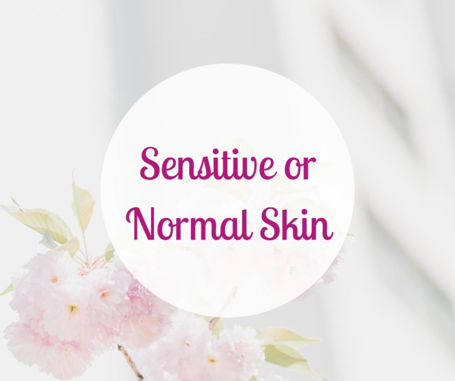 Facials for Normal & Sensitive Skin