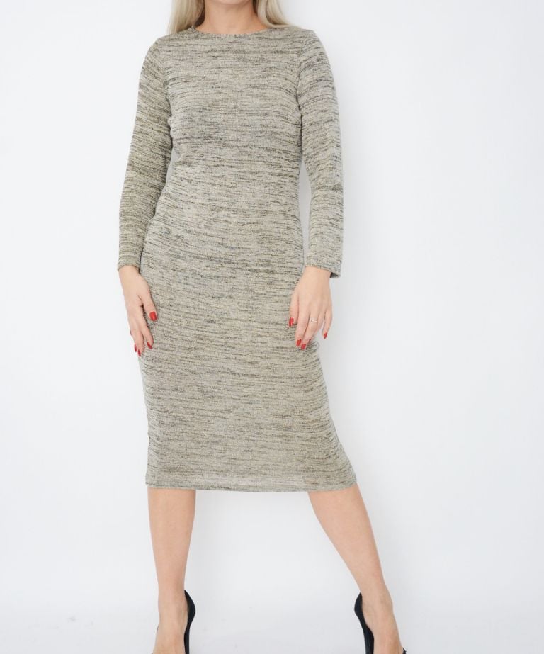 Stone Knit Jumper Dress