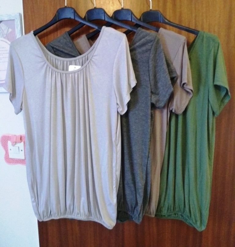 Scoop Neck Elasticated Waist Top