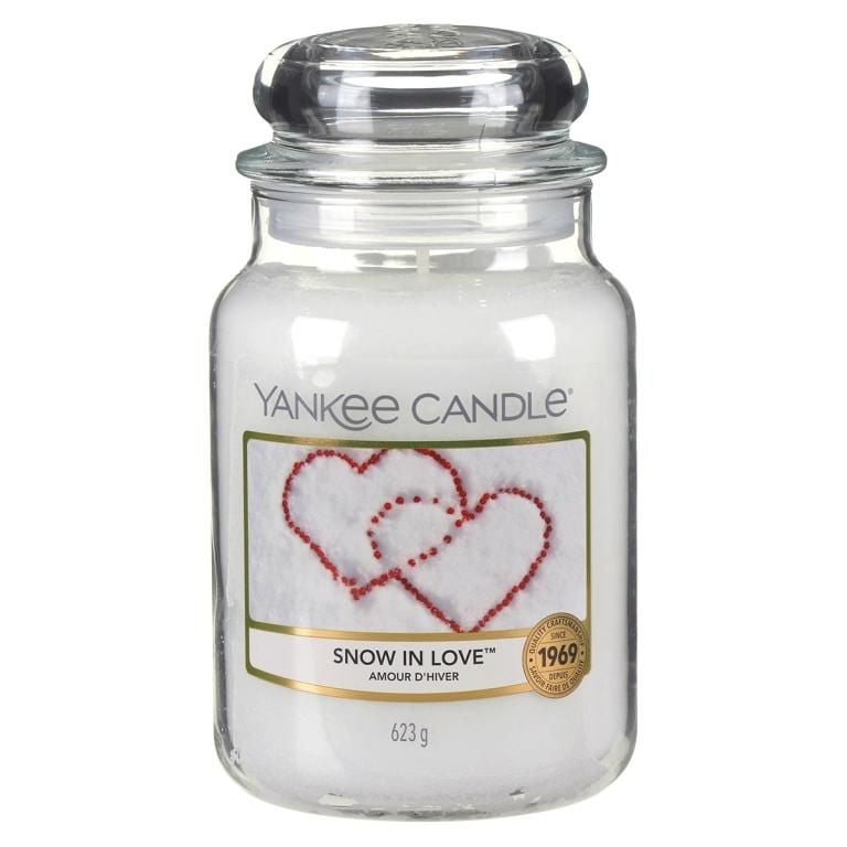 Snow in Love Large Yankee Candle Jar