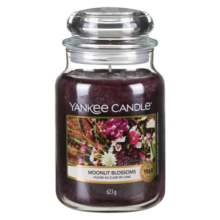 FRUITY & FLORAL - Moonlit Blossoms large Yankee candle jar