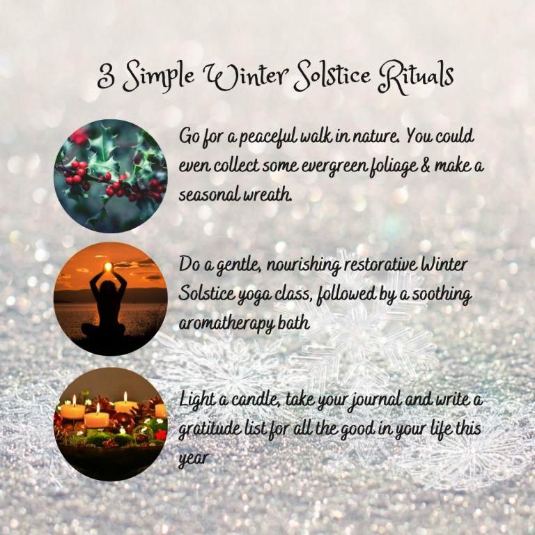3 Simple SelfCare Rituals to Celebrate Winter Solstice Blog