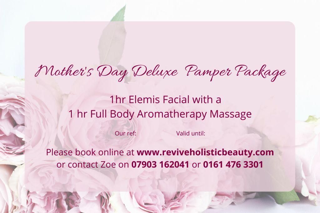 Mother's Day Pampering Gift Voucher