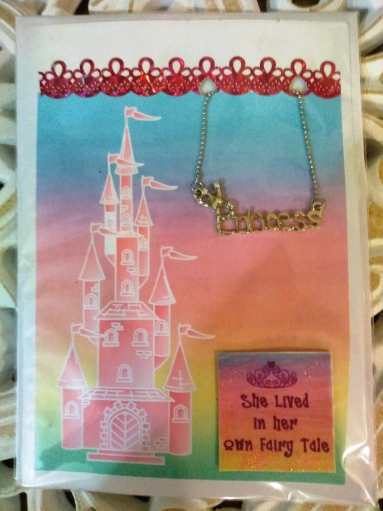 Princess Jewellery Card