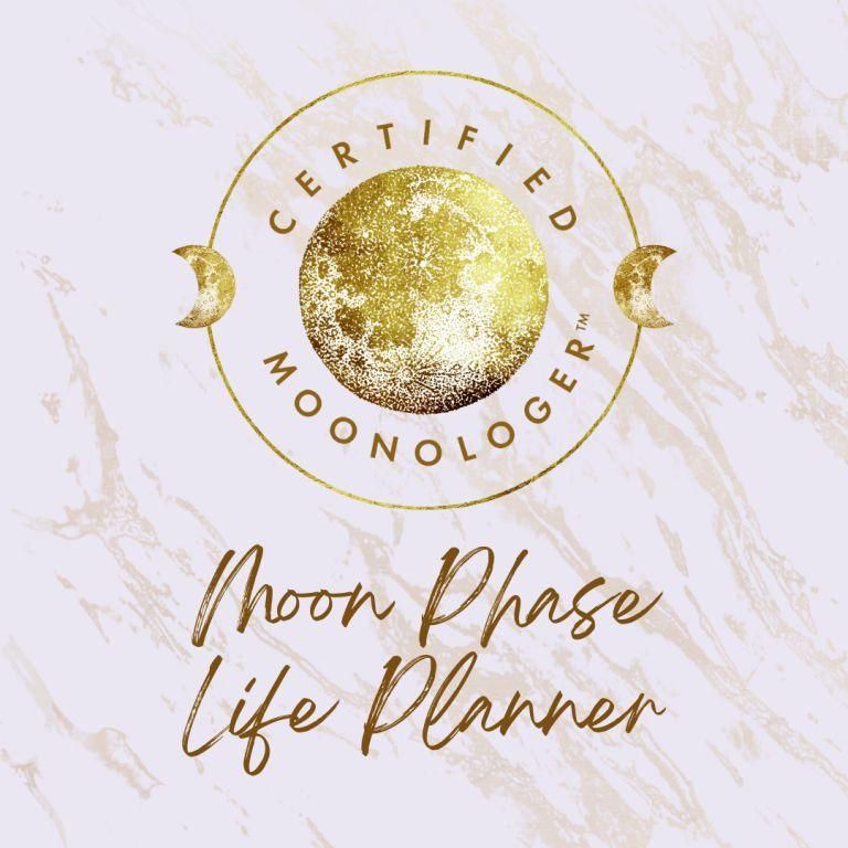 12 Months Personal Moon Phase Life Planner