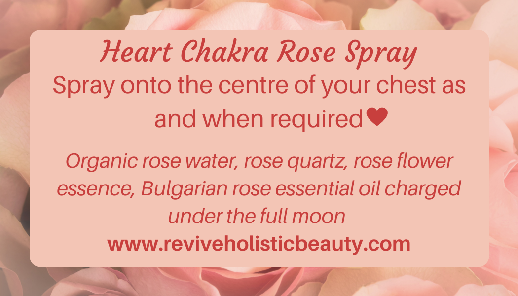 Rose Heart Chakra Spray 30ml