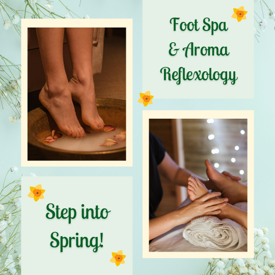 Spring Special Offer: Foot Ritual and Aroma-Reflexology