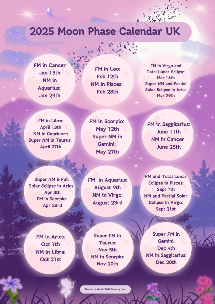 Print at Home: Purple 2025 Moon Magic Spell Planner