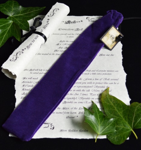Purple Wand Bag
