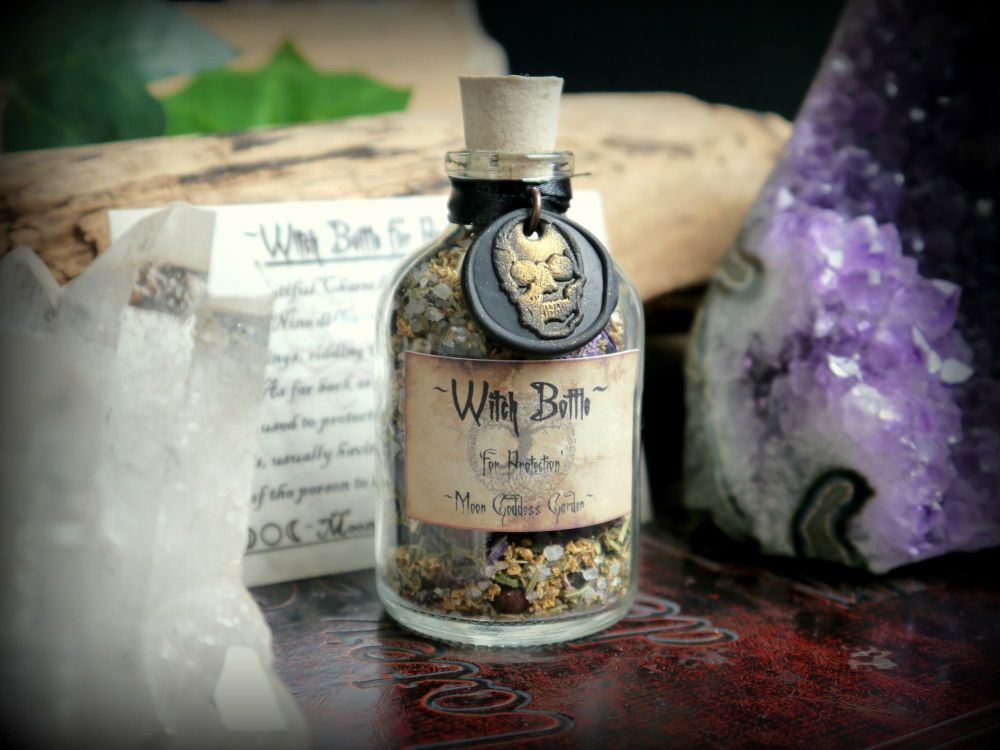 *Witch Bottle* Potion Bottle Protection Charm