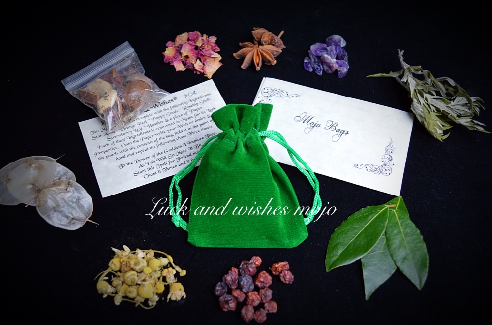 Luck & Wishes Spell Mojo Bag